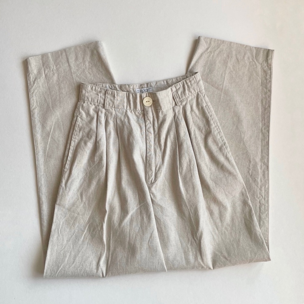 Vintage Esprit Collection Linen Cotton Pants